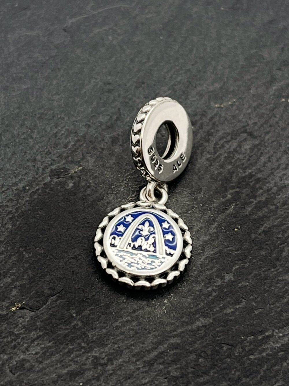 Pandora Saint Louis Gateway Arch Exclusive Charm Sterling Silver Dangle Charm
